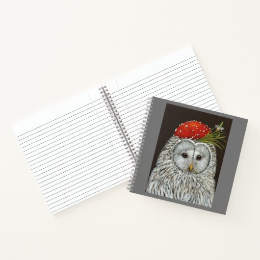 Carnet hibou avec tabouret casquette toadstool (Intérieur)