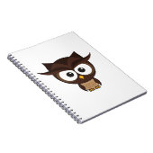 Carnet Hibou brun (Côté Droit)