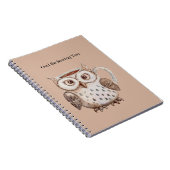 Carnet Hibou brun vous verra (Côté Droit)