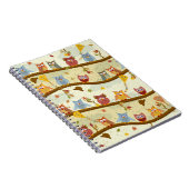 Carnet hibou d'automne (Côté Droit)