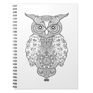 Carnet Hibou de griffonnage