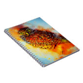 Carnet Hibou éclaboussé (Côté Droit)