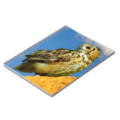 Carnet Hibou grand-duc (Côté gauche)