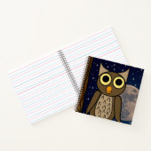 Carnet Hibou nocturne (Intérieur)