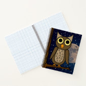 Carnet Hibou nocturne (Intérieur)