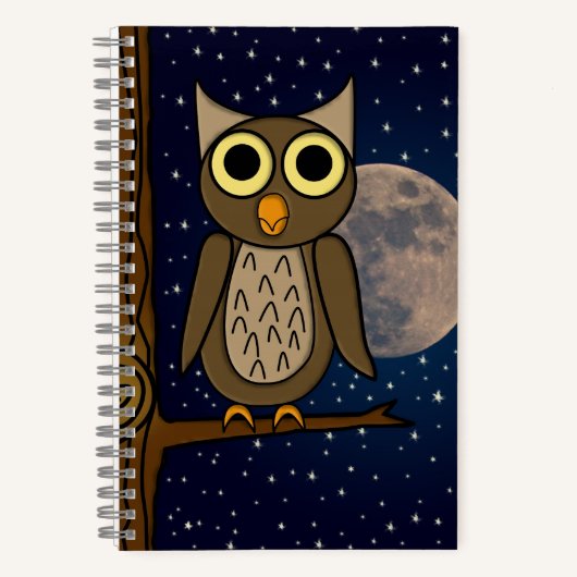 Carnet Hibou nocturne (Recto)