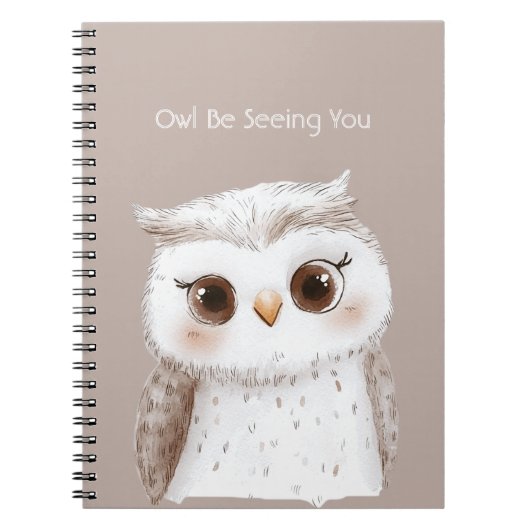 Carnet Hibou vous verra (Devant)
