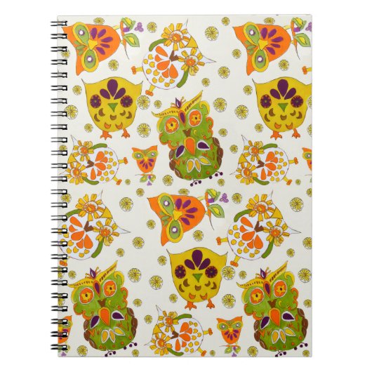Carnet hiboux (Devant)