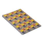 Carnet hiboux motif (Côté Droit)