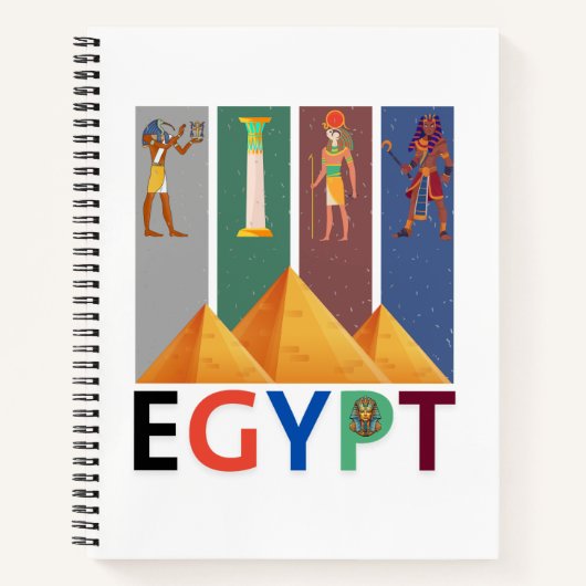 Carnet Hiéroglyphes égyptiens (Devant)