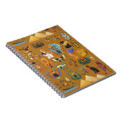 Carnet Hiéroglyphique égyptien ancien -Hiéroglyphie Motif (Côté Droit)