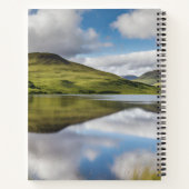 Carnet Highland Cow MacFarlane Noir-Blanc Tartan Scarf (Dos)