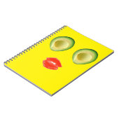 Carnet Hilarié Avocado Face 4Keith (Côté gauche)