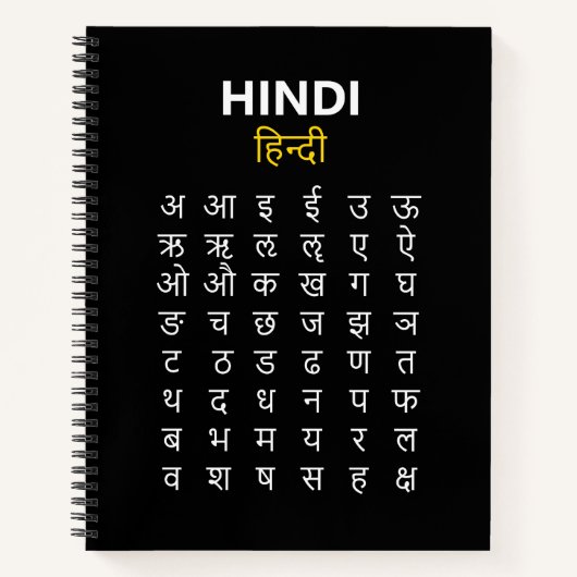 Carnet Hindi Alphabet अ–क्ष Devanagari Script Practice (Devant)