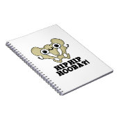 Carnet Hip Hip Hop Funny Anatomy Pun (Côté Droit)