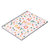 Carnet Hip Hip Hourra Fête d'anniversaire Félicitations (Côté gauche)