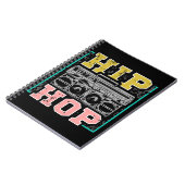 Carnet hip hop Artistes Cassettes Vieux-École Rap (Côté gauche)
