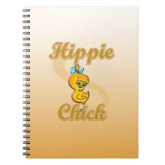 Carnet Hippie chick (Devant)