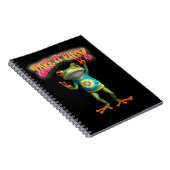 Carnet Hippie Frog Take it Easy Fun Colorful (Côté Droit)