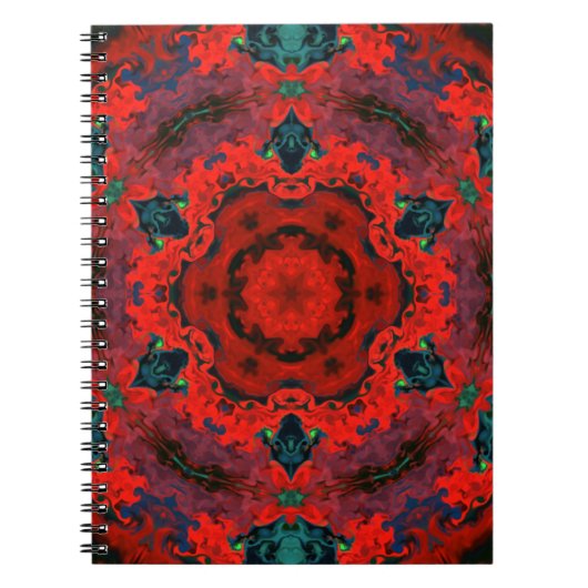 Carnet Hippie psychédélique (Devant)