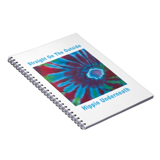 Carnet Hippie Tie Dye (Côté Droit)