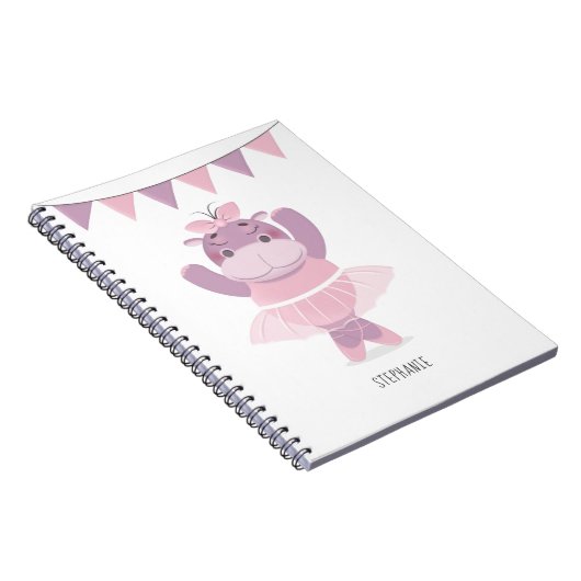 Carnet Hippo Ballerina (Côté Droit)