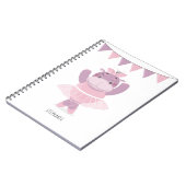 Carnet Hippo Ballerina (Côté gauche)