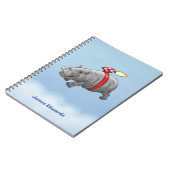 Carnet Hippo Fusée (Côté gauche)