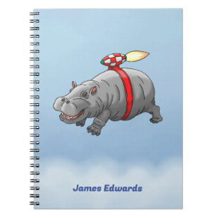 Carnet Hippo Fusée