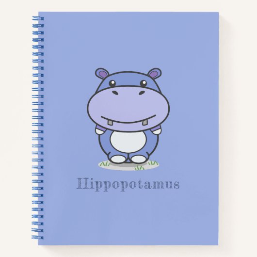 Carnet Hippo mignon (Devant)