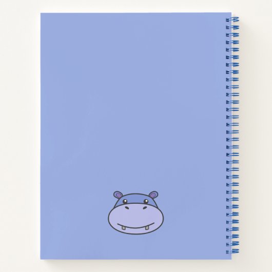 Carnet Hippo mignon (Dos)
