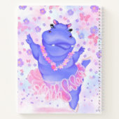 Carnet Hippo Prima Ballerina - Ajouter Votre Photo / Text (Dos)