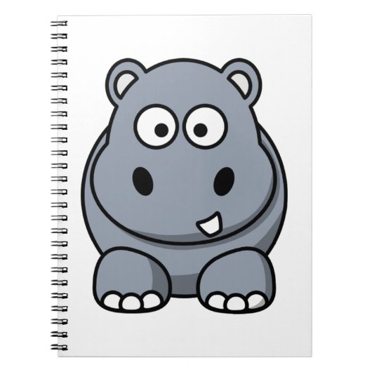 Carnet Hippo sympa (Devant)