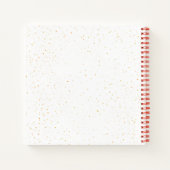 Carnet hippocampe avec citation ailes de papillon texte m (Dos)