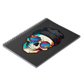 Carnet Hipster Crâne (Côté gauche)