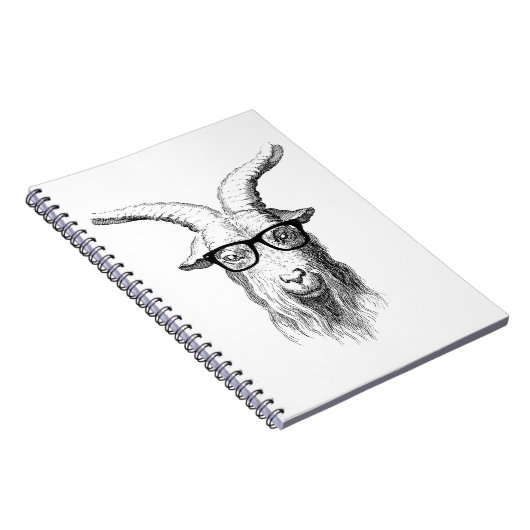 Carnet Hipster goat (Côté Droit)
