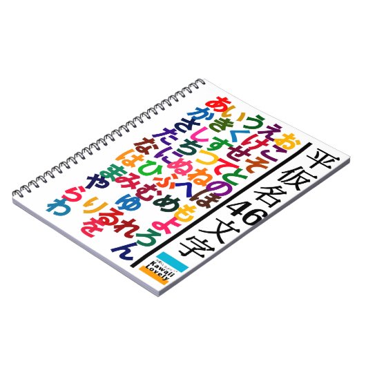Carnet Hiragana Practice Goods (Côté gauche)
