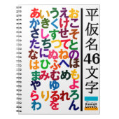 Carnet Hiragana Practice Goods (Devant)