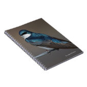 Carnet Hirondelle d'arbre : Oiseau sur un fil (Côté Droit)