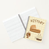 Carnet Histoire 🤎 brun 📜 (Intérieur)