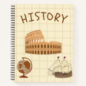 Carnet Histoire 🤎 brun 📜 (Devant)