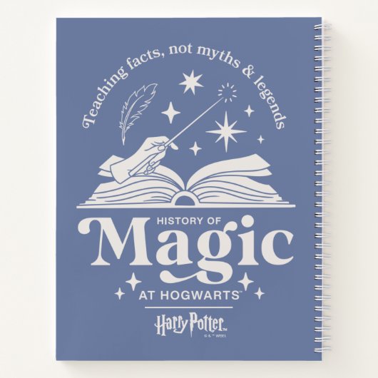 Carnet Histoire de la magie chez HOGWARTS™ (Dos)