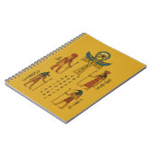 Carnet Histoire de l'Égypte ancienne - Dieux (Côté gauche)