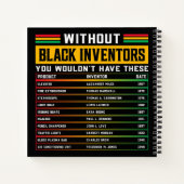 Carnet Histoire Des Inventeurs Noirs Oubliés Histoire Noi (Dos)
