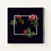 Carnet Histoire familiale Roses Vintages (Dos)
