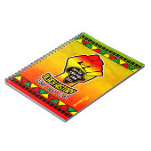 Carnet Histoire noire avec l'Afrique Carte et Poing on Gr (Côté gauche)