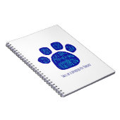 CARNET HISTOIRES D'UN PARENT D'ANIMAL DÉVOUÉ (Côté Droit)