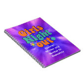 Carnet Histoires et citations de filles Night Out (Côté Droit)