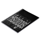 Carnet Histologue Extraordinaire (Côté gauche)