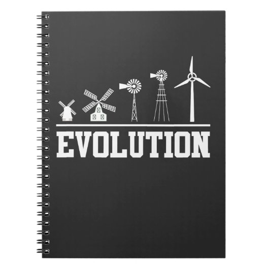 Carnet Historique des turbines éoliennes Évolution de l'é (Devant)